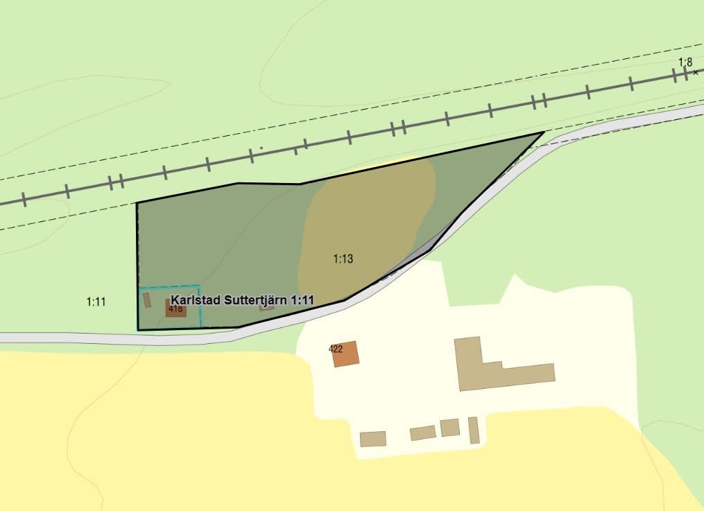 KARLSTAD SUTTERTJÄRN 1:11 & 1:13