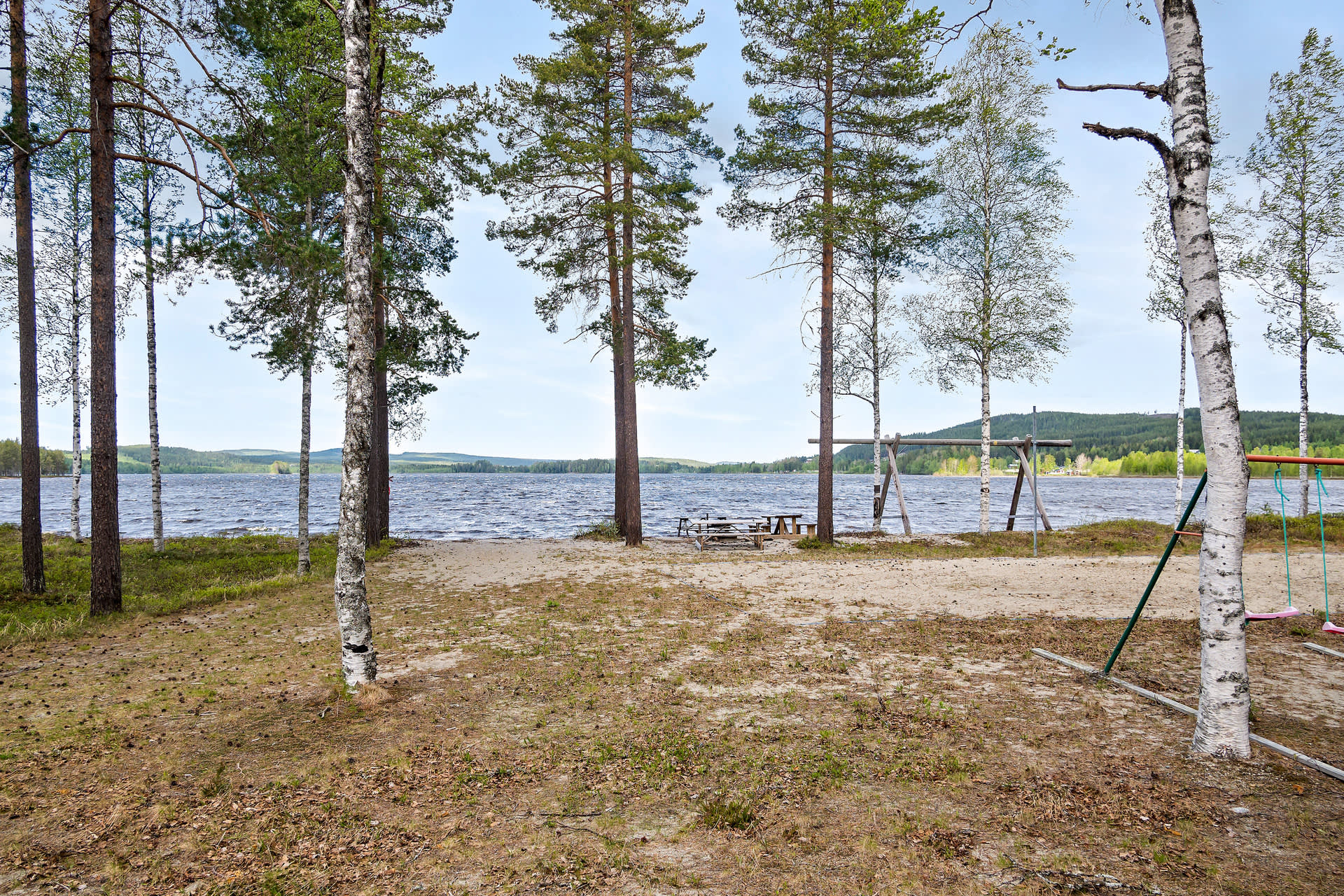 Badplatsen i Myckelgensjö