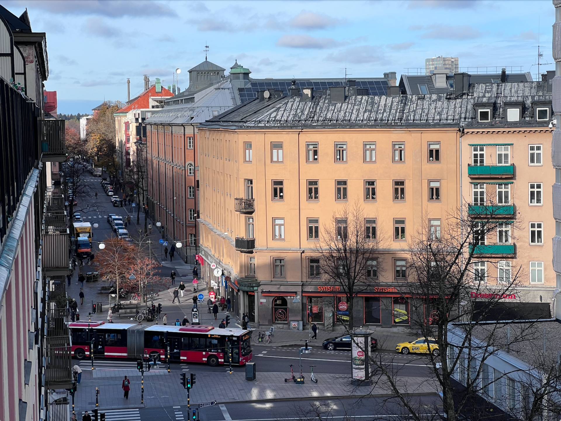 Utsikt Odenplan