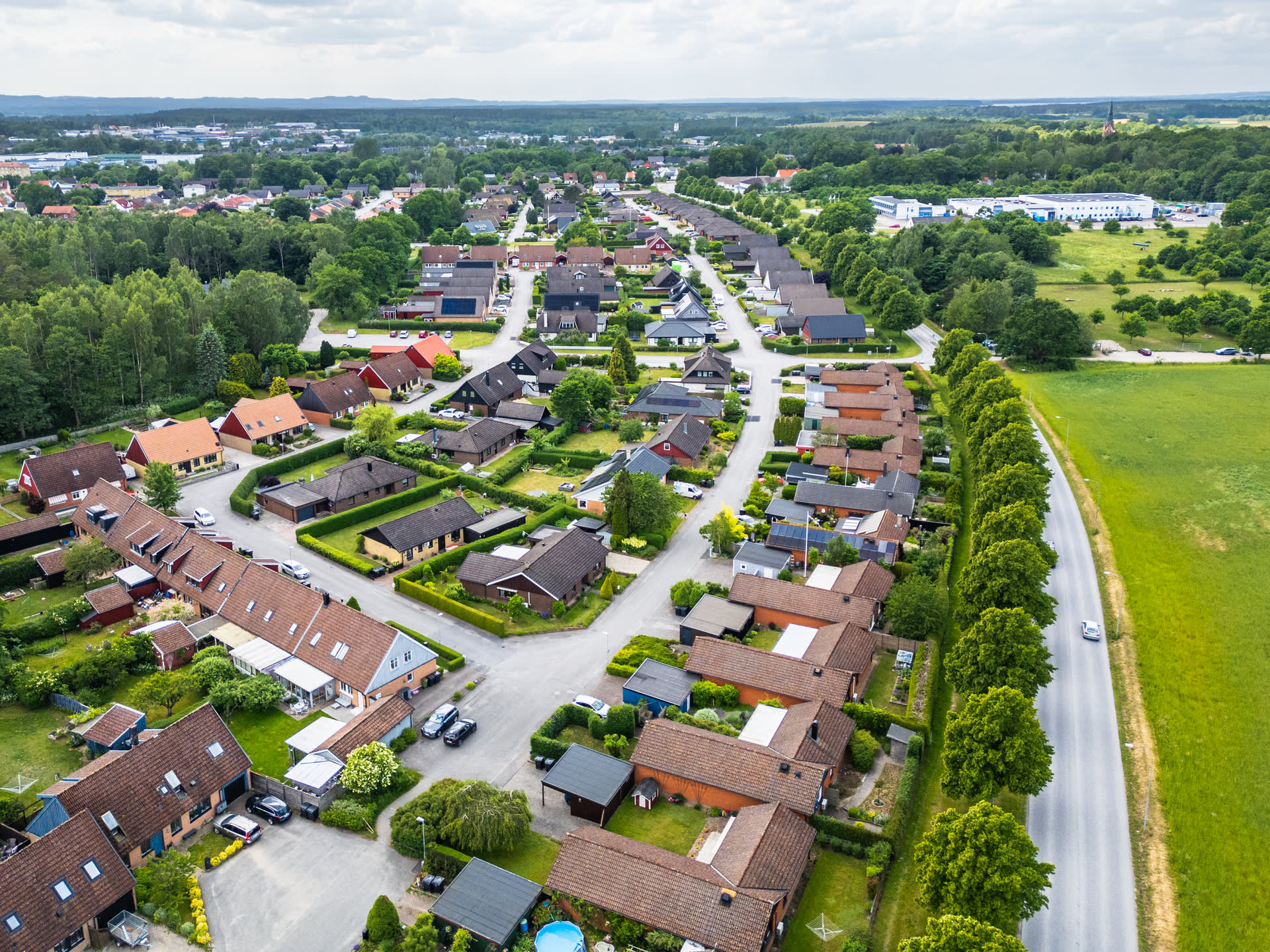 Beläget i trevligt villakvarter!