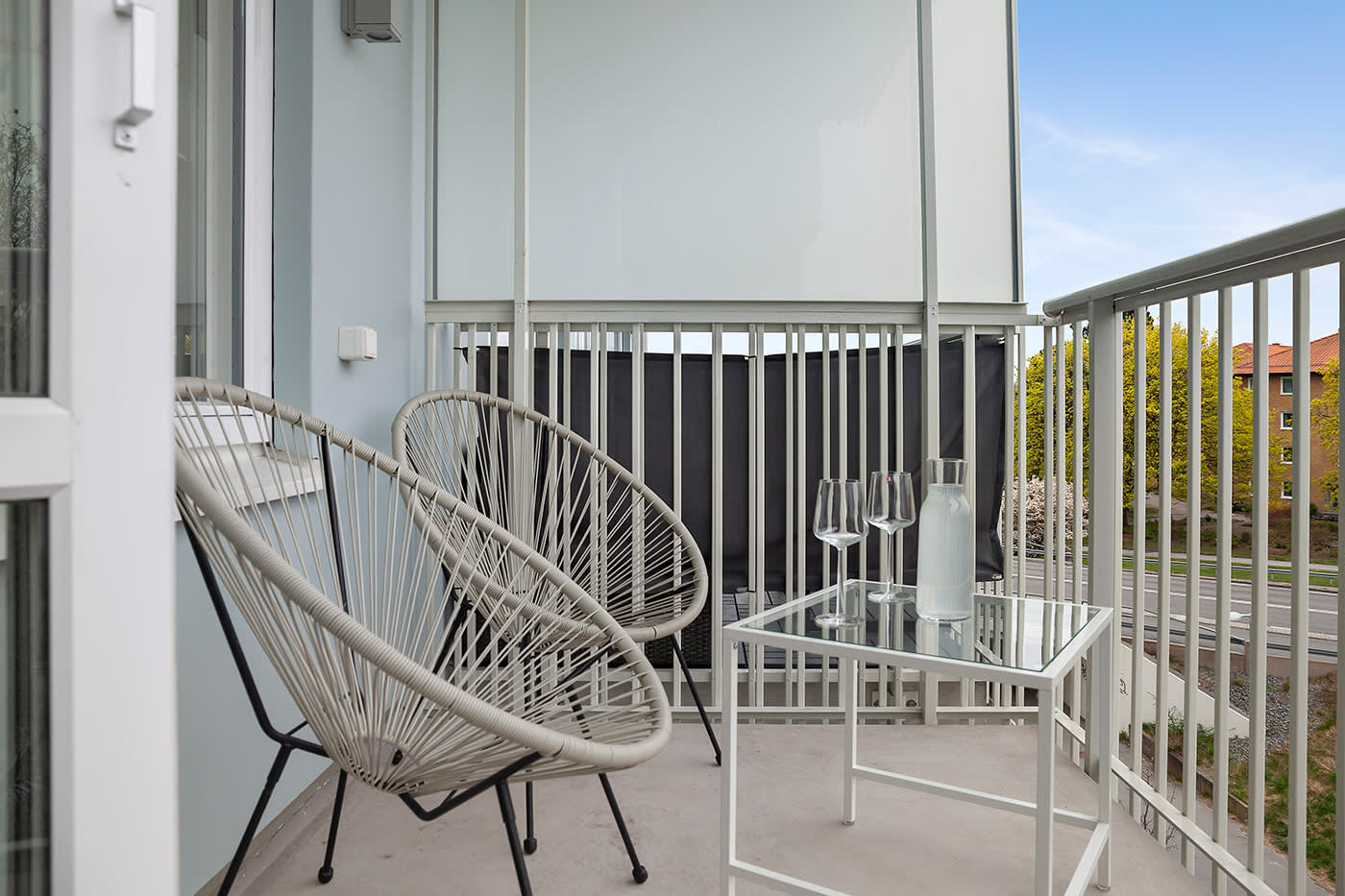 Möblerbar balkong