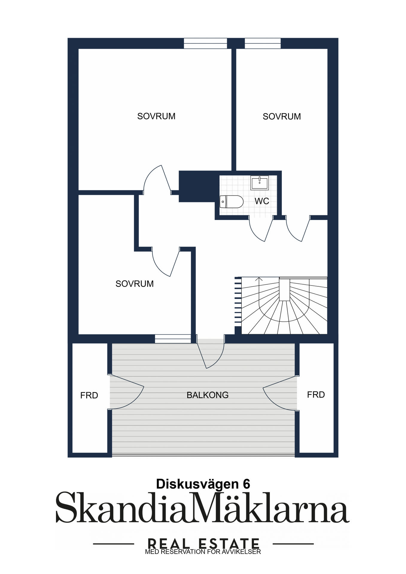 Alternativ planritning Övre plan