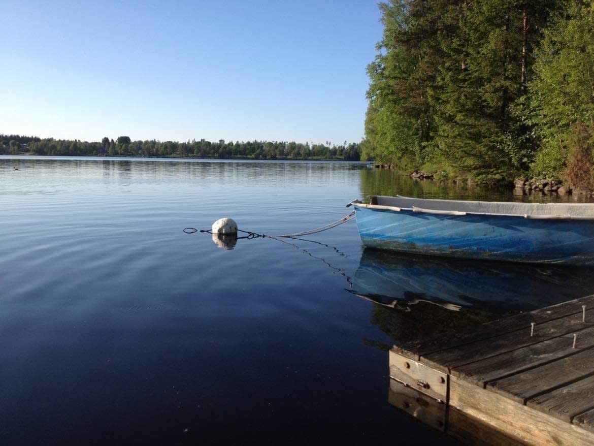 Säljarens bild från bryggan