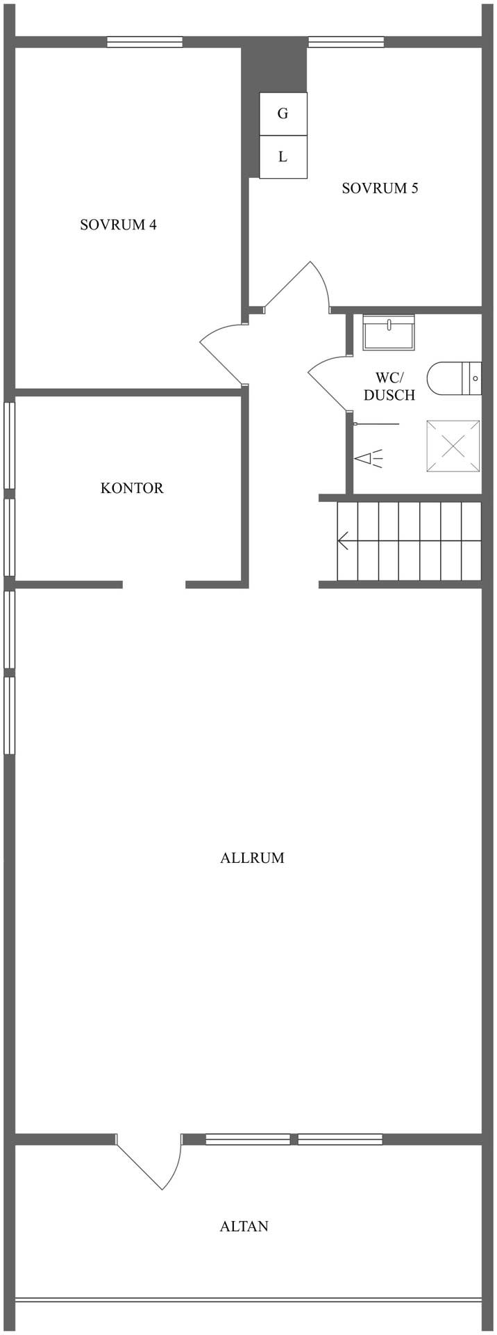 Övre plan